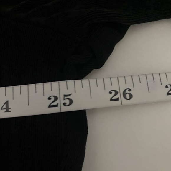 Choices Plus Size Retro Black Blouse - Picture 9 of 10